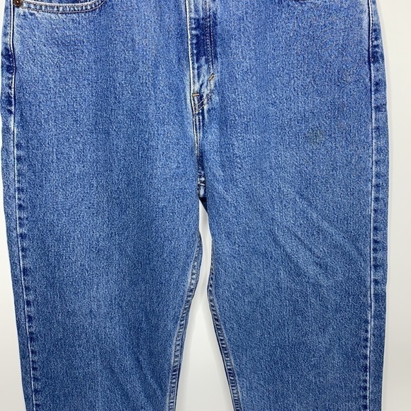 Levi 560 Vintage Straight Leg High Waisted Jeans Size 10 MIS S 30x30 - Picture 6 of 16